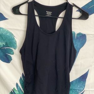 Athleta Black Racerback Tank